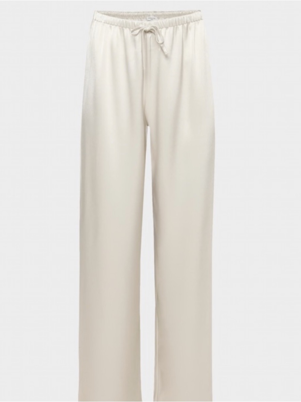 Zara cream beige satin tank and pants set - Picture 4 of 9